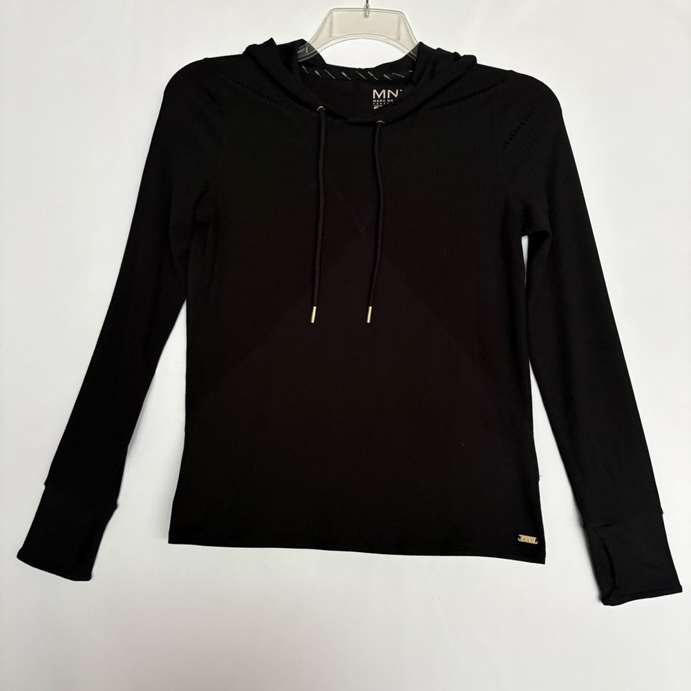 Marc New York Black Hoodie Sweatshirt.  INV26/180